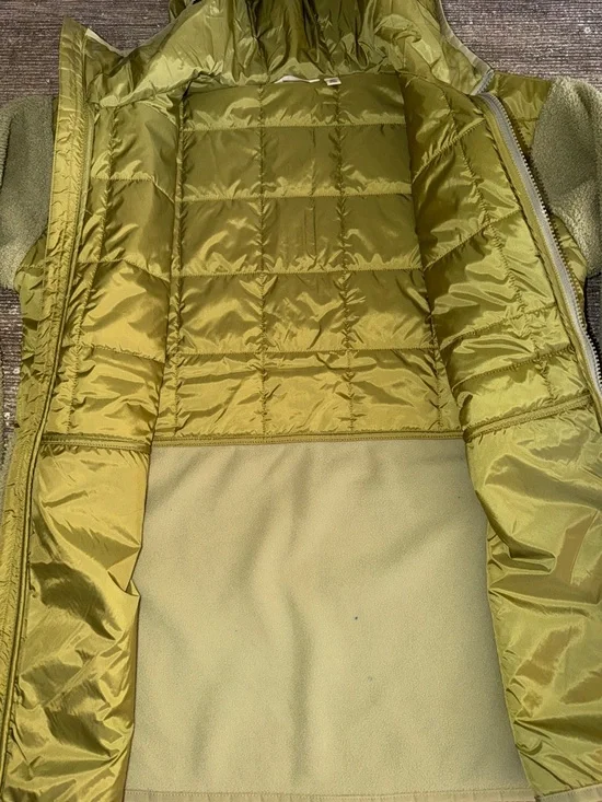 NWT Cotopaxi Trico Hybrid Hooded Jacket in color Seed (greens) - Picture 7 of 9